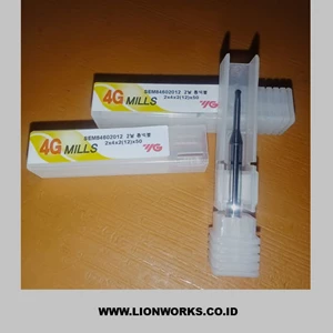 YG-1 4G MILLS SEM84602012 Ballnose Long Neck D2 - Mata Bor