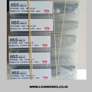 YG-1 D1101080 Mata Bor Hss D8