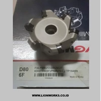 YG-1 F36-PNMU12-D80Z6S27 - Facemill Cutter D80 untuk Mesin Milling