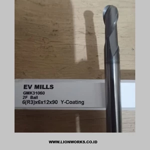 YG-1 GMK31060 Ballnose 6 Long 90 EV Mills