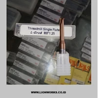 Threadmill single flute M8*1.25 merk L-Grob